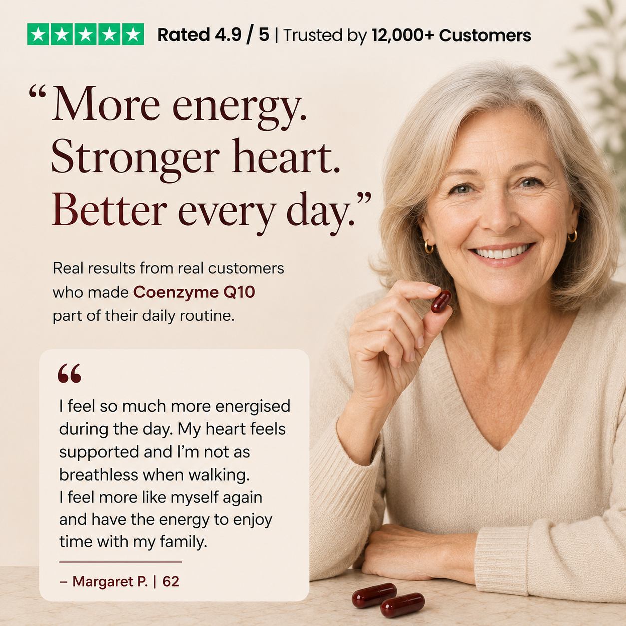 Co-Q10 300mg + Vitamin B1